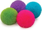 Schylling NeeDoh Shaggy - Sensory Squeeze Toy - Satisfying Dough Filling - 2.5 Wide - Color May Vary (Pack of 1)