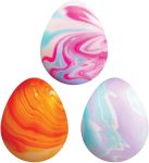 Schylling NeeDoh Swirlie Egg - Sensory Squeeze Toy - Satisfying Dough Filling - 2.5 Tall - Color May Vary (Pack of 1)