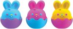 Schylling NeeDoh Bunnies & Chicks - Sensory Toys with a Satisfying Dough Filling - A Mix of Squishable Bunnies and Chicks - Ages 3 and Up - One Random Design
