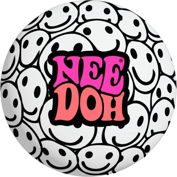 Schylling NeeDoh Press-Doh - Sensory Squeeze Toy - Satisfying Dough Filling - 2.5 Wide - Color May Vary (Pack of 1)