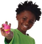 Schylling NeeDoh Dohjee - Sensory Squeeze Toy - Satisfying Dough Filling - 2 Tall - Color May Vary (Pack of 3)