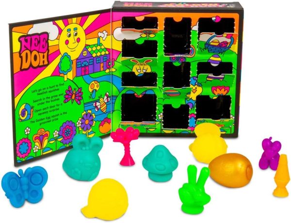 Schylling Needoh Golden Egg Hunt - Sensory Squeeze Toy - Colors May Vary