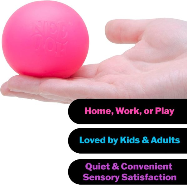 Schylling NeeDoh Original - Sensory Fidget Toy - Assorted Colors - Ages 3 to Adult . 1 Count ( Pack of 1)