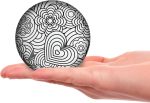 Schylling NeeDoh Press-Doh - Sensory Squeeze Toy - Satisfying Dough Filling - 2.5 Wide - Color May Vary (Pack of 1)
