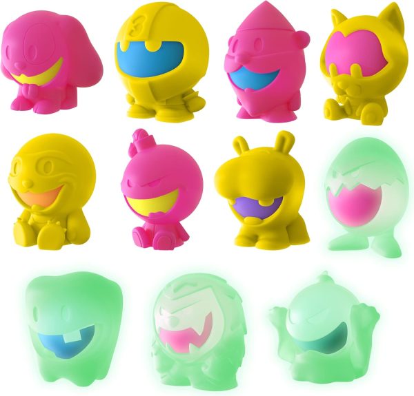 Schylling NeeDoh Dohjee - Sensory Squeeze Toy - Satisfying Dough Filling - 2 Tall - Color May Vary (Pack of 3)