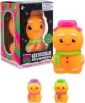 Schylling NeeDoh Squishmas Ginger Glowman - Christmas Squeeze Toy - Satisfying Snow-Like Crunch - 3.5 Tall - Color May Vary (Pack of 1)