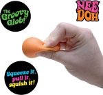 Schylling NeeDoh Teenie Quad Squad Needoh 4 Pack - Sensory Squeeze Toy - 1.5 in Diameter - Colors May Vary