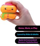 Schylling NeeDoh Squishmas Ginger Glowman - Christmas Squeeze Toy - Satisfying Snow-Like Crunch - 3.5 Tall - Color May Vary (Pack of 1)
