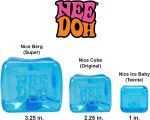 Schylling NeeDoh Swirl Nice Berg - Jumbo Squishy Squeezy Fun - Colors May Vary