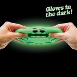 Schylling NeeDoh Glowy Ghost - Halloween Squeeze Toy - 3 Tall - Color May Vary (Pack of 1)