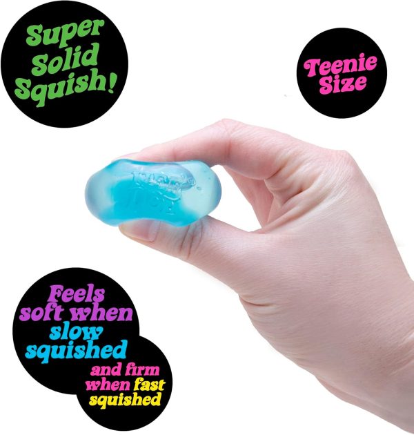 Schylling NeeDoh Nice Ice Baby - 1.25 Cube - Color May Vary (Pack of 1) | Sensory Squeeze Toy with Super Solid Squish