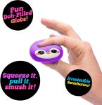 Schylling NeeDoh Squishmas Squishkins - Christmas Squeeze Toy - 4 Mini Groovy Globs - Ages 3 to Adult