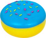 Schylling NeeDoh Jelly Donut - Sensory Squeeze Toy - Jelly-Like Filling - 3 Wide - Color May Vary (Pack of 1)