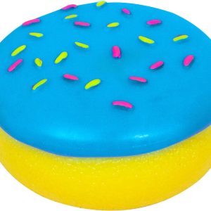 Schylling NeeDoh Jelly Donut - Sensory Squeeze Toy - Jelly-Like Filling - 3 Wide - Color May Vary (Pack of 1)